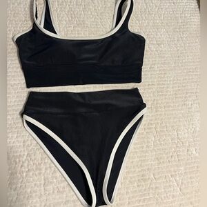 LainSnow black two piece (size medium)